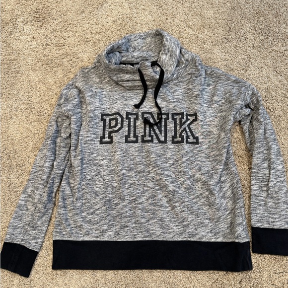 PINK Victoria's Secret Tops - PINK Victoria's Secret cowl neck sweatshirt